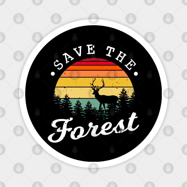 Save The Forest Magnet by Cooldruck